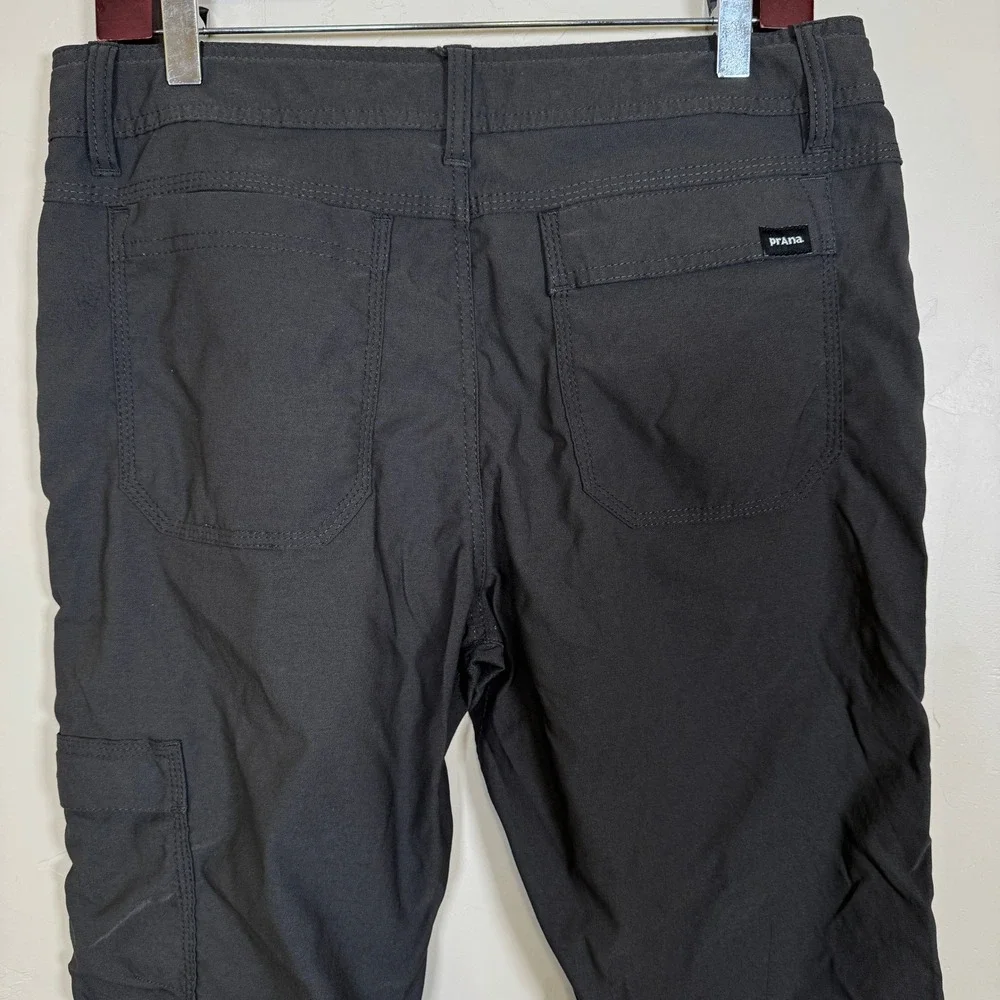 prAna Pants Mens 34x30 Grey Zion Hiking Cargo Stretch Nylon 1969791
